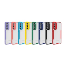 Galaxy  Uyumlu  S23 Plus Kılıf Platin Silikon - Sarı