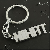 Nihat - 852 - - Muratech - İsimli Anahtarlık Çok Renkli