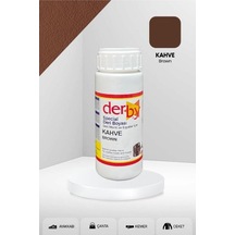 Derby Deri - Mont - Çanta - Kemer - Cüzdan Yenileme Boyası 100 ML - Kahverengi