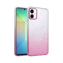 Samsung Galaxy Uyumlu A06 Glossy Kapak - Pembe Bz8683140865542