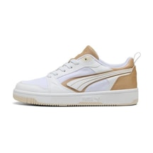 Puma Rebound V6 Low Aqua Metal Kadın Spor Ayakkabı 40038902 40038902 Bgo Beyaz-gold Beyaz - Altın