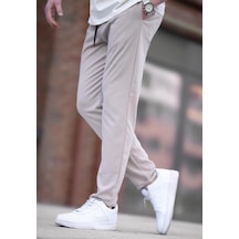 Madmext Bej Jogger Pantolon 4242-bej Bej