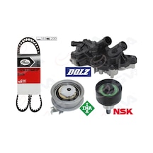 Triger - Eksantrik Kayış + Gergi Seti + Su Pompalı Gva 59wpk7512-2 Golf 7 2012-2020 1.0 Tsı 85kw-115hp 04c109244d-04e109479a-04e198119