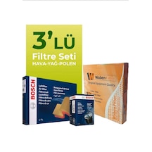 Bosch Vw Passat 2.0 Tdı Filtre Bakım Seti 2005-2010 3 Lü