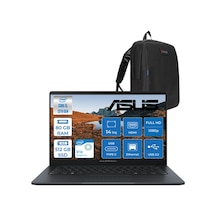 Asus ExpertBook B1 B1403CVA-I516G512B1DF25 i5-1334U 80 GB 512 GB SSD 14" Free Dos Dizüstü Bilgisayar + Çanta