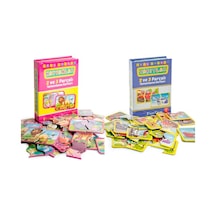 Dıy Toy Hayvanlar Ve Taşıtlar Tamamlama 2 Ve 3 Parçalı Zeka Kartları