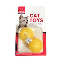 Nunbell Kedi Oyuncagı Simli Top 2 Li