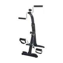 Medikaltec Çift Pedallı Katlanabilir Egzersiz Bisikleti Siyah