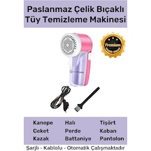 Özel Üretim Şarjlı Kablolu Tiftik Kazak Tüy Toz Takım Elbise Halı Otomatik Tüy Temizleme Makinesi