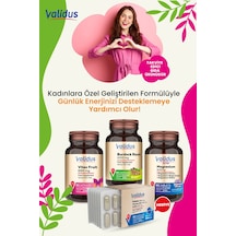 Kadın Destek Seti - Vitex - Burdock Root - Folat Qatrefolic - Magnesium