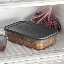 No Frost Silikon Yumuşak Kapalı Saklama Kabı Dondurucu Ve Buzluk Saklama Kabı 1500ml, Kapaklı No Frost Saklama Kabı 1500ml, Derin Dondurucu Saklama Kabı 1500ml