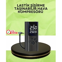 Depomıx Usb Şarjlı Tnabilir Hava Kompresörü Dijital Ekranlı