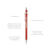 Office Simo Mekanik Kurşun Kalem Kırmızı 0.5 Mm -