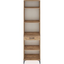Arges Dolap 4 Raflı Tek Çekmeceli 60x30x221 Çam-çam Çam Arges Dolap 4 Raflı Tek Çekmeceli 60x30x221 Çam-çam Çam