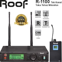 Roof R-1100 Yaka Telsiz Mikrofon