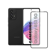 Bufalo Samsung Uyumlu Galaxy A53 Ekran Koruyucu 9D Temperli Cam - Siyah