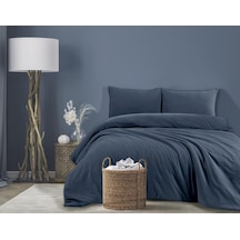 Majoli Stone Washed Çift Kişilik Nevresim Takımı Storm