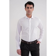 Gk 757 Gömlek Slim Beyaz Beyaz