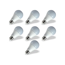 Global 7 Adet 9,5w 6500k Beyaz Led A60 Ampul Kes170