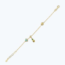 Altınbaş Altın Çocuk Ananas Bileklik Blmk14403-24754 Renkli