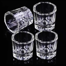 Protez Tırnak Akrilik Sistem için Liquid Cam Kabı 4 Adet