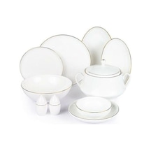 Roy King Gold Thin 55 Parça Bone China Dsn048