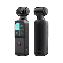 Pocket 5k Aksiyon Kamerası 4k/60fps Video, 75mp Fotoğraf, 270 Dönebilen Lensli 1.69 İnç Dokunmatik Lcd Ekranlı, 150 Geniş Açılı Wifi Destekli Mini Vlog Kamera