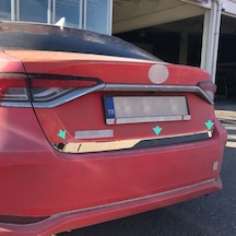Toyota Corolla Krom Bagaj Alt Çıta 2019 ve sonrası