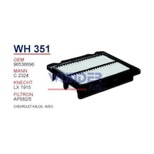 WUNDER WH351 HAVA FİLTRESİ - CHEVROLET KALOS - AVEO