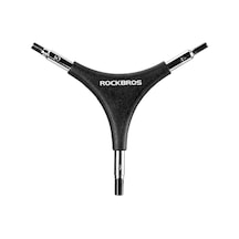 Homyl 3 Yollu 4/5/6mm Bisiklet Altıgen Anahtar Paslanmaz Çelik Siyah