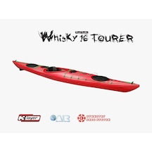 Point65 Whisky 16 Tourer-Rudder& Skeg Kano-Kırmızı