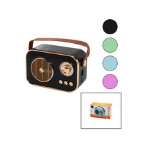 M4 Portable Wireless Hoparlör - Speaker Işıklı Usb Şarjlı Renkli Kasa - Bronz Çerçeveusb - Dc 5v - Tf 5131