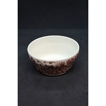 J Broadhurst Ironstone Antika Porselen Çok Amaçlı Kase 150 Ml Siyah