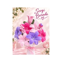 Karma Lilyum Buket Çiçek Pembe - 931232139 Pembe