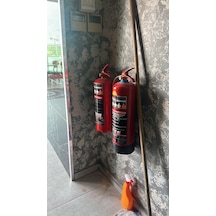 6 Kg Kuru Kimyevi Tozlu 2 'li Paket Yangın Söndürme Tüpü