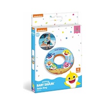 Baby Shark Can Simidi 50 Cm Açık Mavi