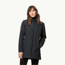 Jack Wolfskin Heidelstein Ins Kadın Mont Siyah