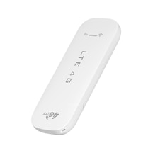 Youtek U7 Beyaz Avrupa Versiyonu 4g Lte Usb Modem - Sım Kartlı Taşınabilir Wifi, 150mbps Hız, Araç Ve Usb İle Beslenebilir, Güvenli Ağ