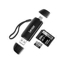 Lexar RW310 SD Micro SD USB Type-C 3.2 Gen1 Kart Okuyucu