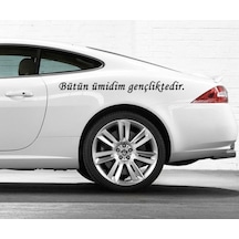 Bütün Ümidim Gençliktedir Sticker Yapıştırma