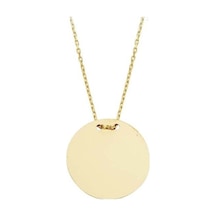 Sembolgold Altın Plaka Kolye Sg42-524184