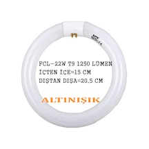 Simit Floresan 22W Simit Lamba Simit Ampul 6500K Fcl-22W T9