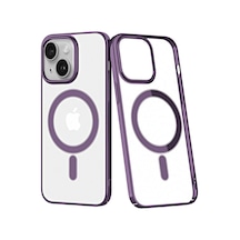 Apple İphone 14 Plus Kılıf Element Magneticsafe Sert Kapak - Mor 0.2M-Çok Renkli