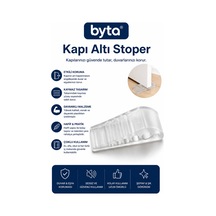 Şeffaf Kapı Altı Stoperi Kaymaz Sessiz Kapı Durdurucu Ve Kapı Sabitleyici, Ev Ve Ofis Kullanımı