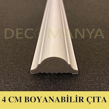 Decomanya Boyanabilir Duvar Çıtası 4 Cm Poliüretan Duvar Çıtası (480023873)