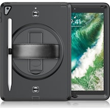 İpad 5 Air 9.7 Kılıf Strap-c Otterbox Tablet Kapak - Siyah Diğer