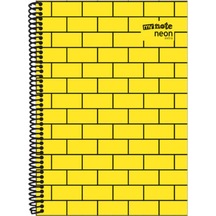 Neon Extra 100 Yaprak A4 Kareli Defter /