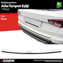 S-dizayn Seat Arona Krom Arka Tampon Eşiği 2017 Üzeri