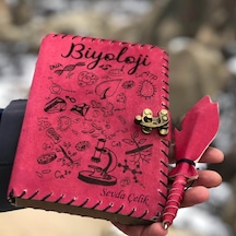 Biyoloji Öğretmenine Deri Defter
