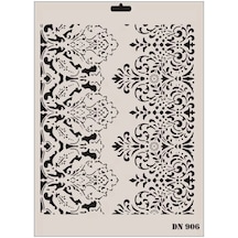 Mey İthalat Rich Dantel Seri Dn-906 Stencil 35x25 Cm